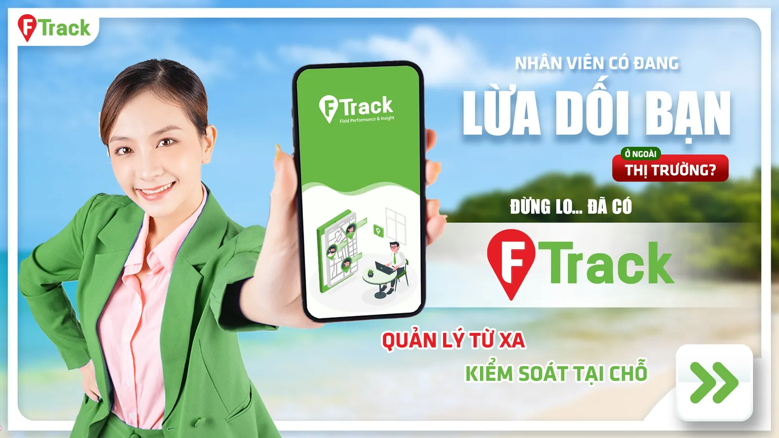Banner FTrack: quản lý từ xa, kiểm soát tại chỗ